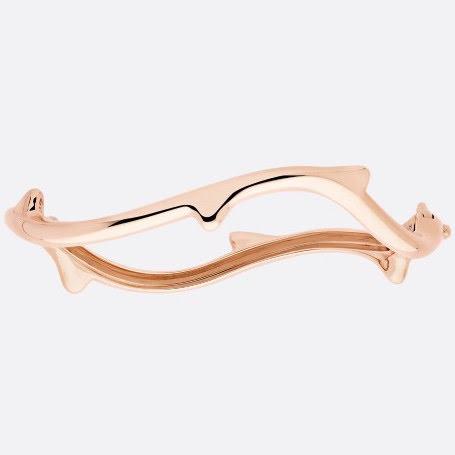 Larose Bangle Diamond Gold 18K-Diamond Jewelry-258GBD2227RY-20GBD11680RB-HT