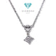 Liontin Square Diamond 18K / Diamond Jewelry
