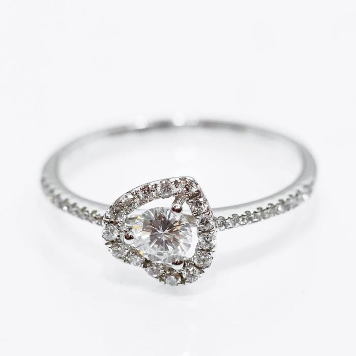 Diamond heart ring- Cincin Berlian - 01050539 - Diamond Jewelry