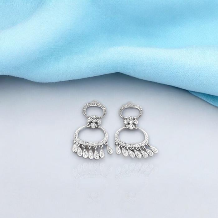 Anting berlian Indi vintage18k white gold/diamond earring Indi Vintage-Diamond Jewelry