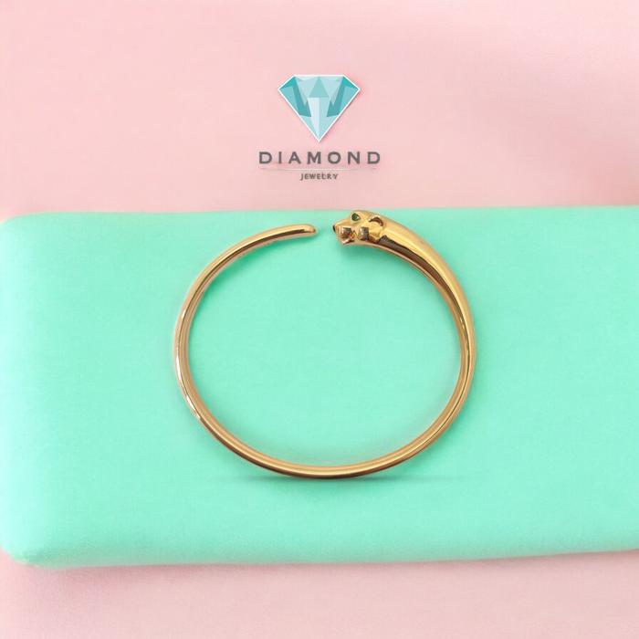 Panthere Crt Bracelet Rose Gold 18K-Diamond Jewelry