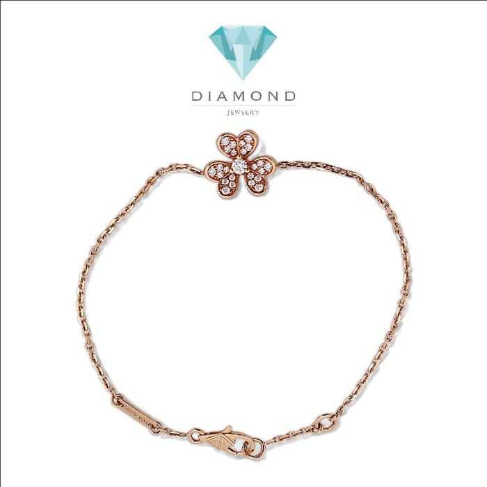 Frivole Diamond Bracelet 18K / Gelang Berlian Frivole 18K / 112GBD40800AB-HT