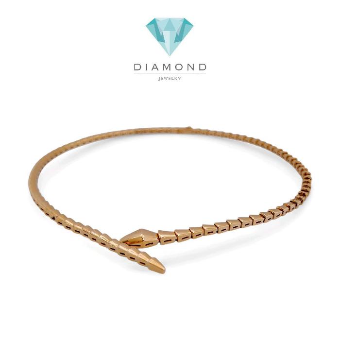 Ulo Serpenti Necklace 18K / Kalung Ulo Serpenti 18K / Diamond Jewelry 408KBD2635RY-HT