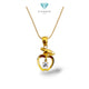 Gold Apple Pendants 23K / Liontin Emas Apel 23K / Diamond Jewelry / 249LMSWP3