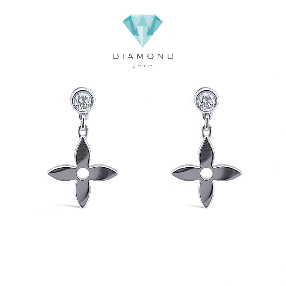 Ldylle Blossom Diamond Earring 18K / Anting Berlian Ldylle Blossom 18K / Diamond Jewelry 395ABD4000RY-HT