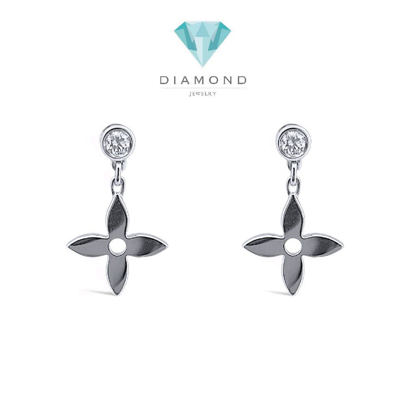 Ldylle Blossom Diamond Earring 18K / Anting Berlian Ldylle Blossom 18K / Diamond Jewelry 395ABD4000RY-HT