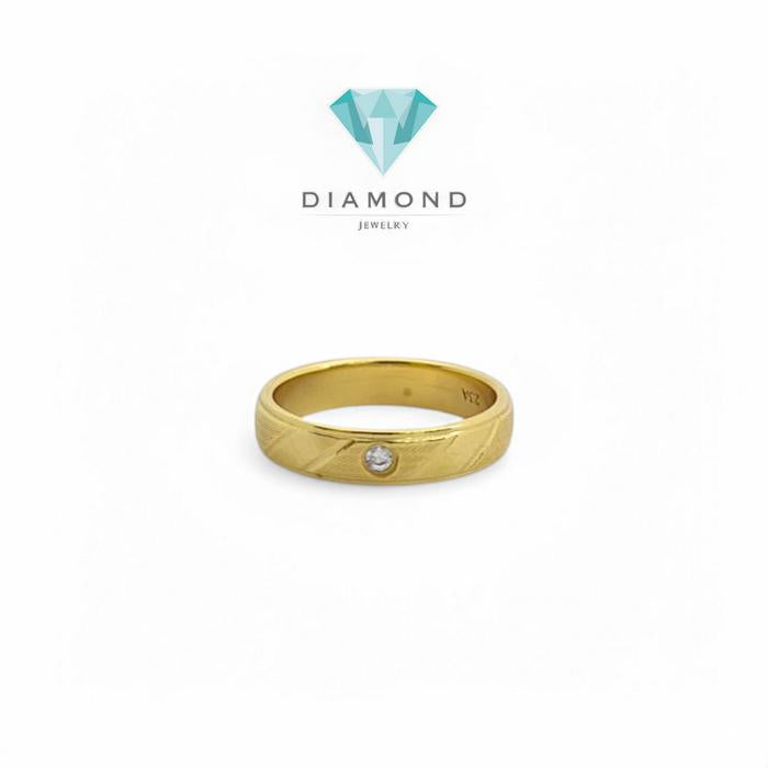 Cincin Mas 1Mata 23K-Diamond Jewelry