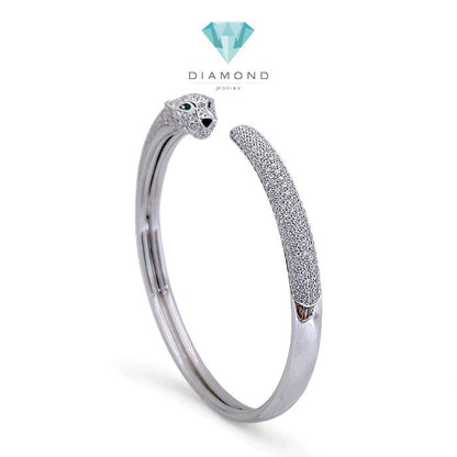 Panthere Diamond Bracelet 18K / Gelang Panthere Berlian 18K / Diamond Jewelry 132GBD387200AB-HT