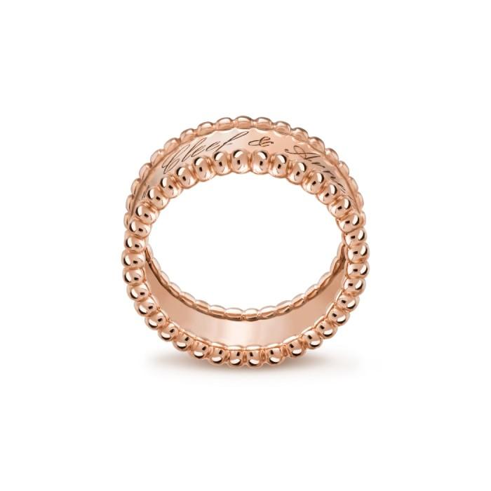 Double perlee signature vc 18k gold-Diamond Jewelry