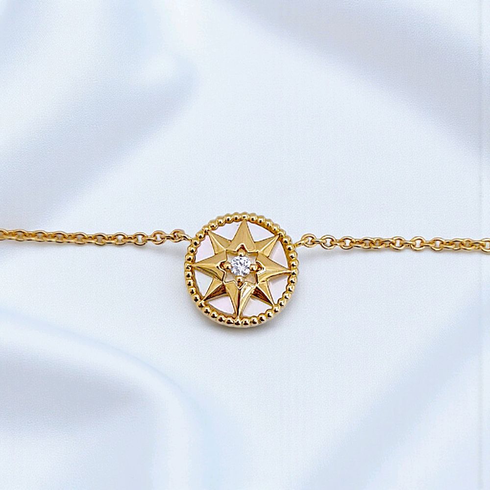 Star Diamond Necklace 18K / Kalung Berlian Bintang 18K / Diamond Jewelry 131KBD56100AB -HT