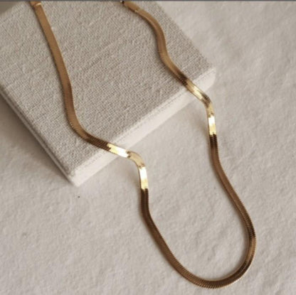 Omega necklace choker 4mm 18 cm Diamond Jewelry