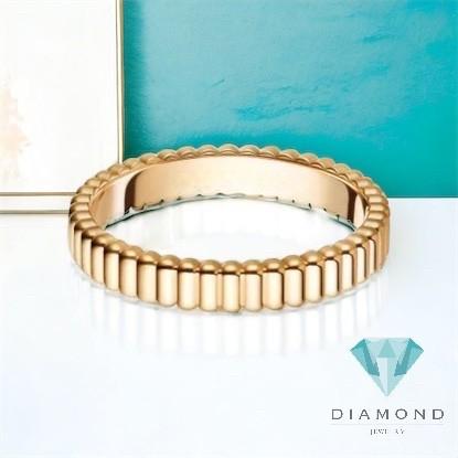 Quatro single gold ring 18k bouch/ vc bracelet white gold-Diamond Jewelry