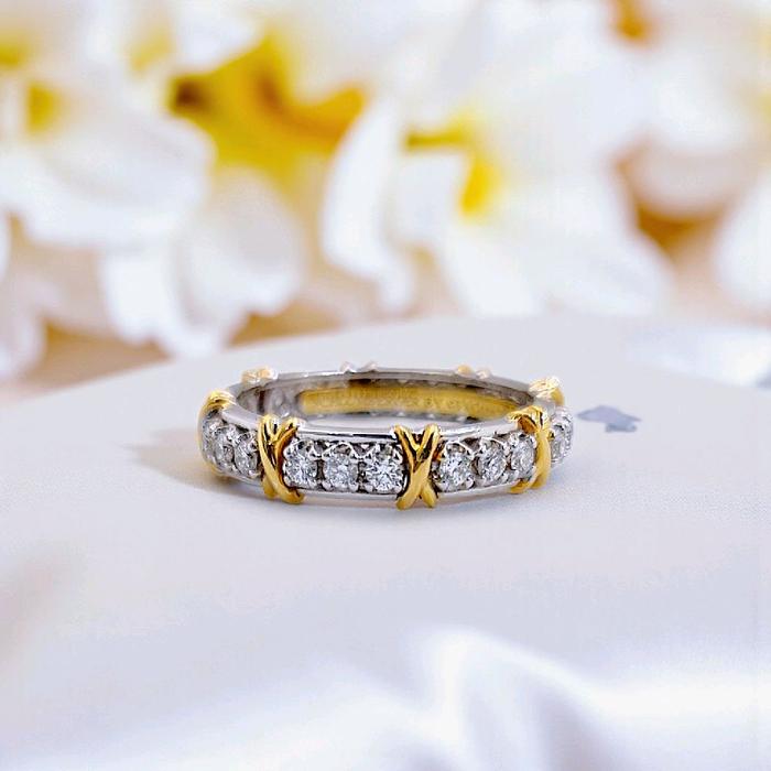 Narrow Diamond Ring 18K / Cincin Berlian Narrow 18K / Diamond Jewelry 17CBD11300RB-HT