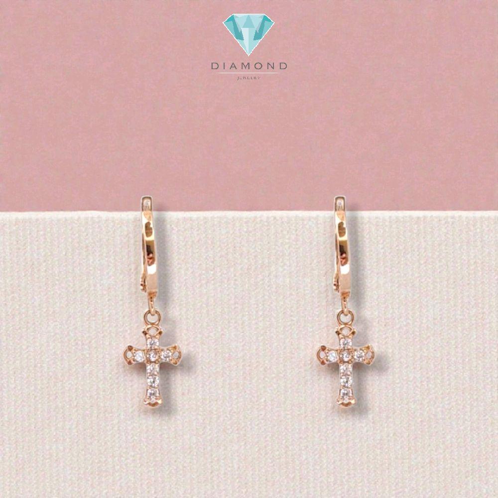 Anting Salib Emas 17K / Diamond Jewelry / 431AMS170LS