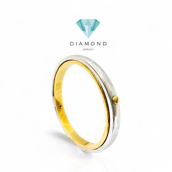 Gelang Emas 23K 2 Color Diamond Jewelry-31GMSWP-HT