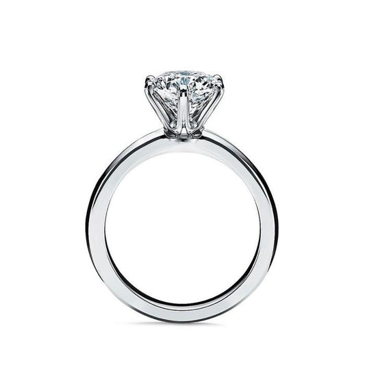 Solitaire Lab  Grown 1 ct 18k Gold Ring-Diamond Jewelry - 233CBL950PFLS HT