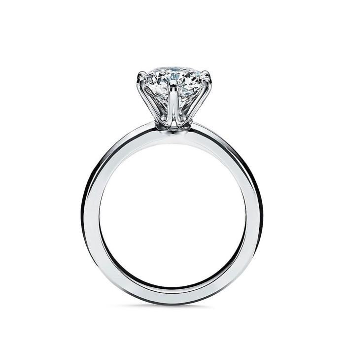 Solitaire Lab  Grown 1 ct 18k Gold Ring-Diamond Jewelry - 233CBL950PFLS HT