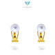 Gold Pearl Clips Earrings 23K / Anting Emas Pearl Clips 23K / Diamond Jewelry / 21AM4WP