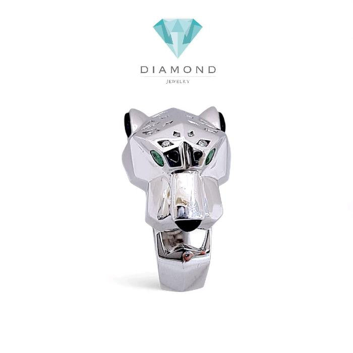 Panther Diamond Ring 18K / Cincin Panther Berlian 18K / Diamond Jewelry 18CBD1800RB-HT
