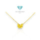 Kalung emas kupu kupu 24K/ gold necklace butterfly/ kalung emas asli kupu -24 k
