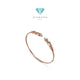 Tif Victoria Diamond Bangle 18 K Gold Diamond Jewelry
