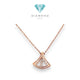 Diva's Dream Pave Necklace / Diamond Jewelry-4KBD3357DM