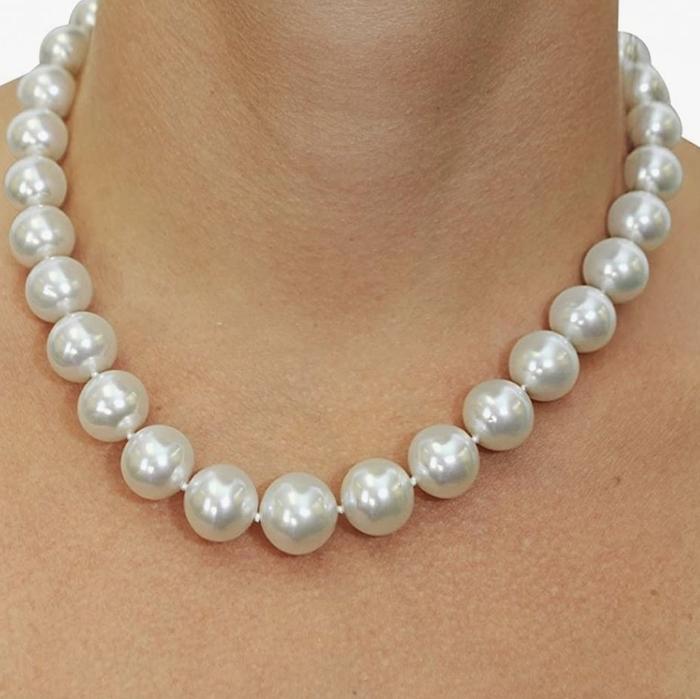 Pearl south sea pearl AAA 17 mm Diamond Jewelry