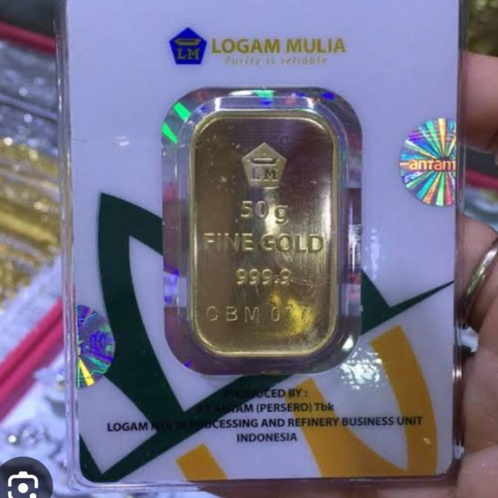 emas antam 50 gram logam mulia certiye Diamond Jewelry