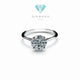 Cincin Berlian Esperansa/Diamond Ring Solitaire Espera/Cincin Berlian Bulat Espera-18k-Diamond Jewelry