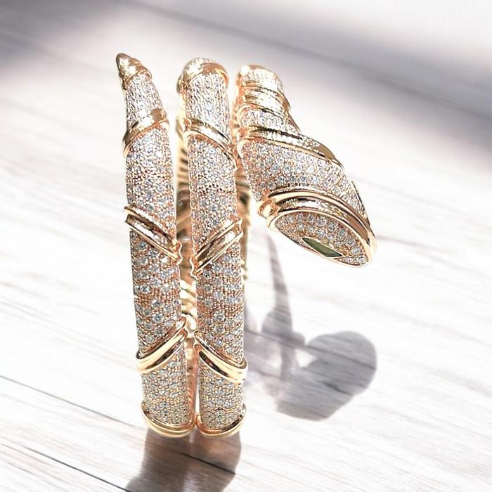 Python Serpenti Snake Full Diamond / Diamond Jewelry