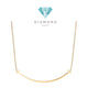 Kalung Smile Rose Gold 18K Large-Diamond Jewelry-353KBD624RY-HT