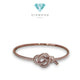 Bracelet Knot Hinged Tiff 18K / Diamond Jewelry