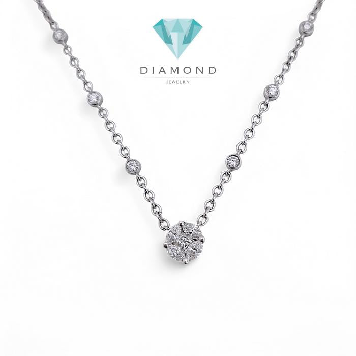Diamond Necklace esperanza 18K Gold Diamond Jewelry