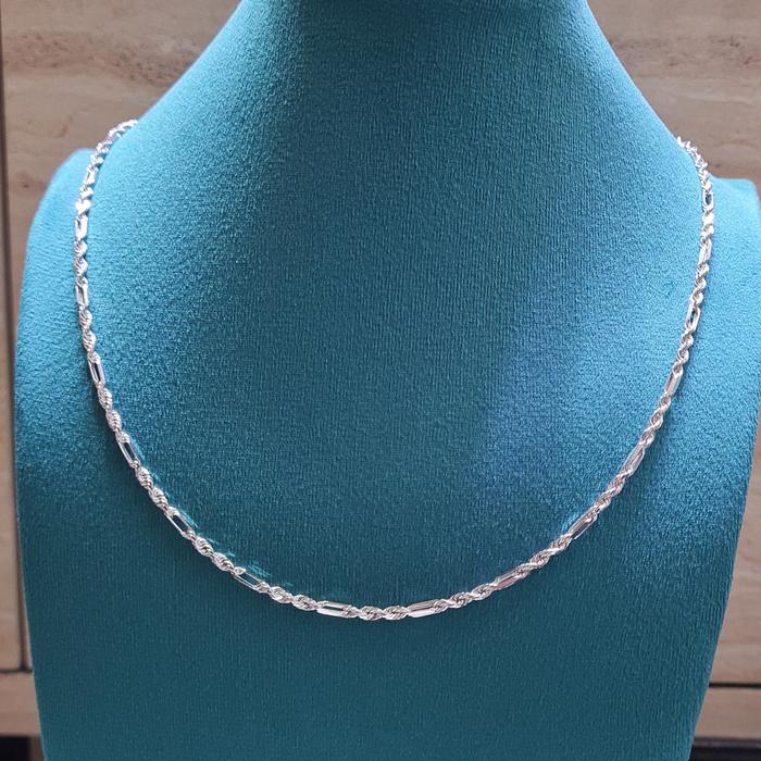 Kalung Mas Putih 750K-Diamond Jewelry