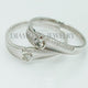 Cincin Kawin/Wedding Ring - Diamond Jewelry Two Tone 01020790/01020791