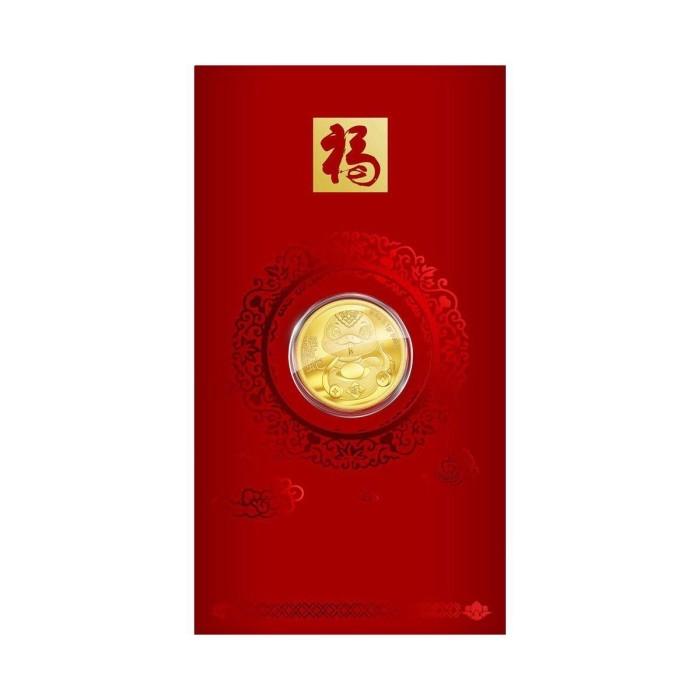 Shio ular gift 99.99% gantungan kunci/ angpao 24k-Diamond Jewelry