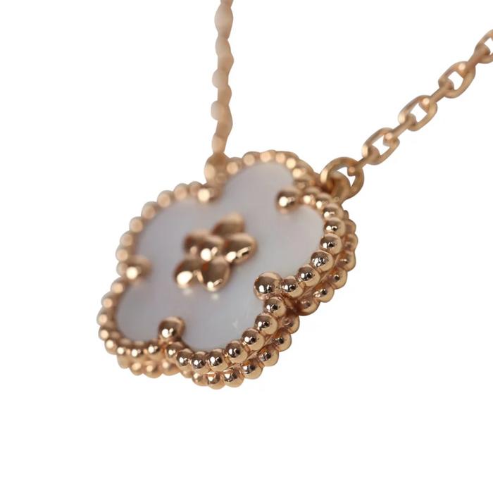 Lucky Spring Necklace/Bracelet/Earring/Ring 18K Rose Gold-Diamond Jewelry-360KBD484RY-18GMS322LS-260ABD773RY-385CBD800LS-HT