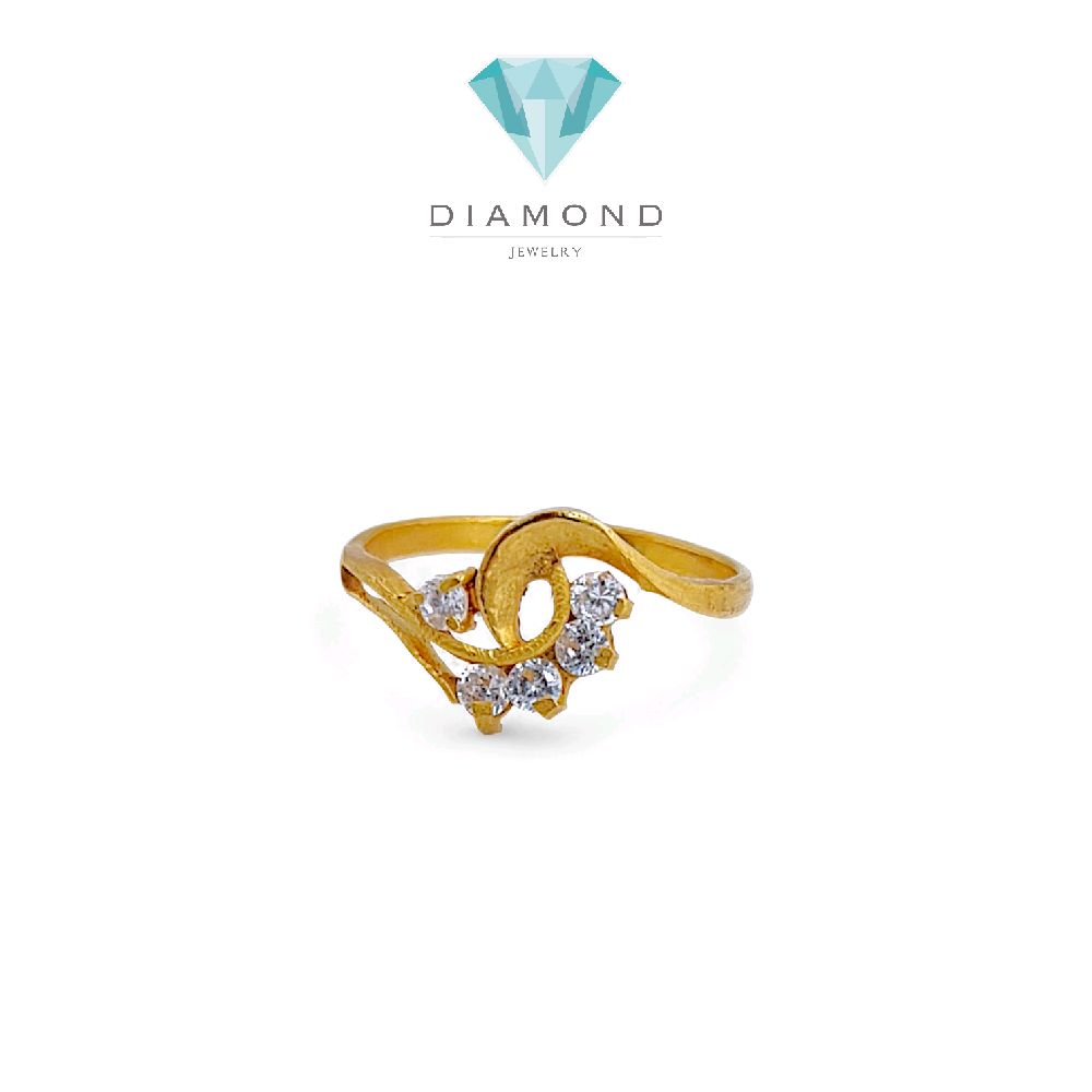 Wave Gold Ring 23K / Cincin Emas Ombak 23K / 82CMSWP3