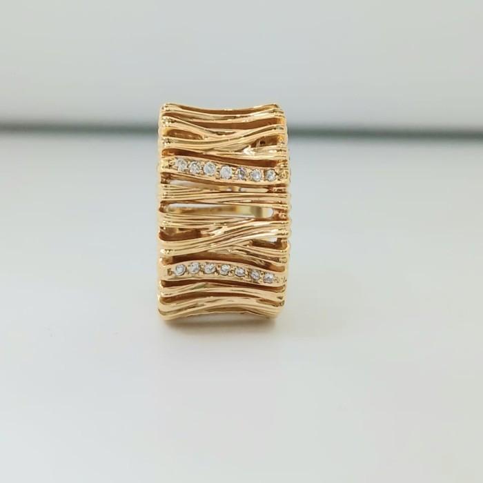 Unique Bamboo Vintage Style Diamond Ring-18K-Diamond Jewelry-18CBM1750LSWP-HT