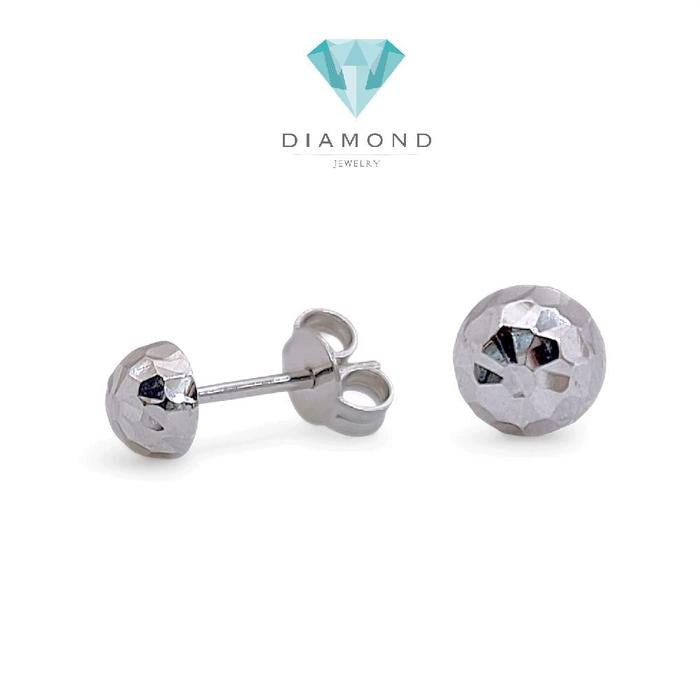 Party Gold Earring 750K / Anting Emas Disko 750K / Diamond Jewelry 411AMS082LS-HT