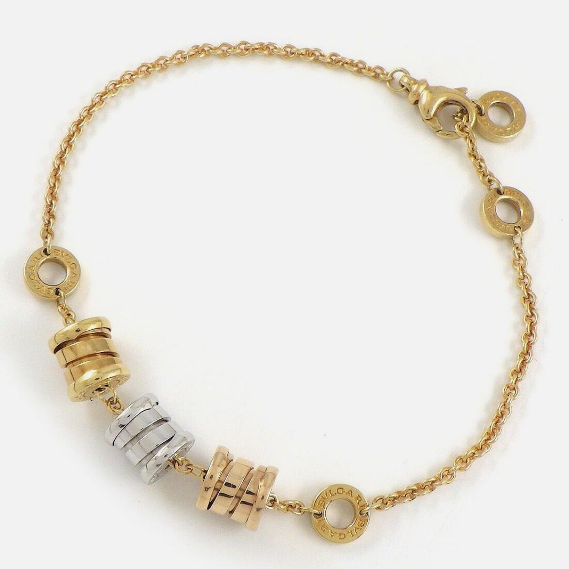 Tricolor Bzero Bracelet  18K/Gelang Emas Zero Tricolor-Diamond jewelry-408GBD872RY-HT