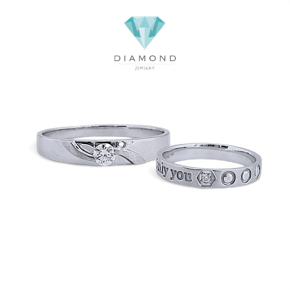 Only You Wedding Diamond Ring 18K / Cincin Kawin Berlian Only You 18K / Diamond Jewelry 81CBNKH7106WPLS - 83CBGT250WPLS1