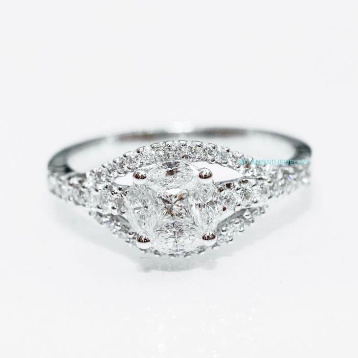 Diamond Ring - Cincin Berlian - 01030487 - Diamond Jewelry
