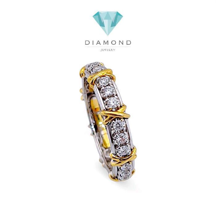 Narrow Diamond Ring 18K / Cincin Berlian Narrow 18K / Diamond Jewelry 17CBD11300RB-HT