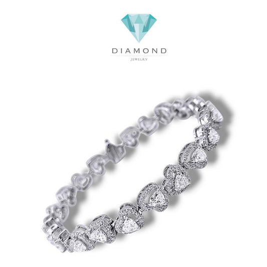 Tennis Love Bracelet / Gelang Berlian Love / Diamond Jewelry