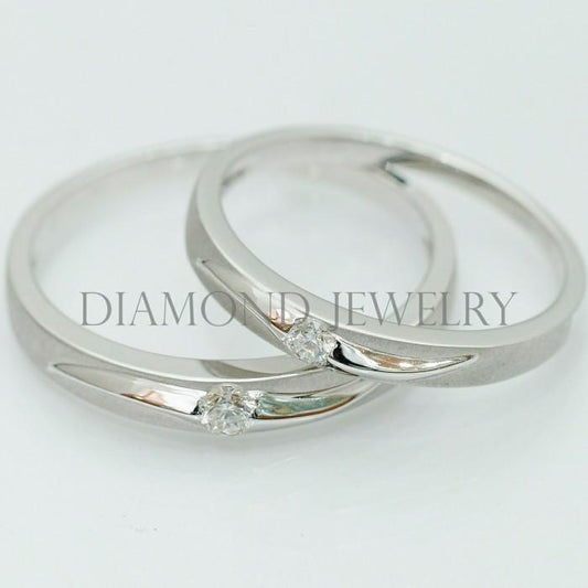 Cincin Kawin/Wedding Ring - Diamond Jewelry Two Tone 01020800/01020801