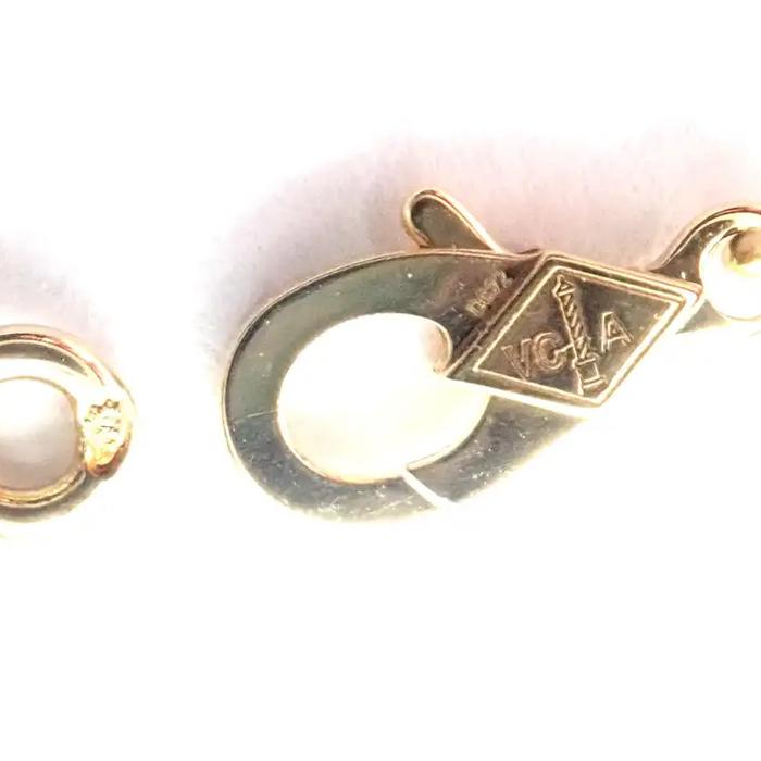 Clover blue diamond bracelet vc-Diamond Jewelry