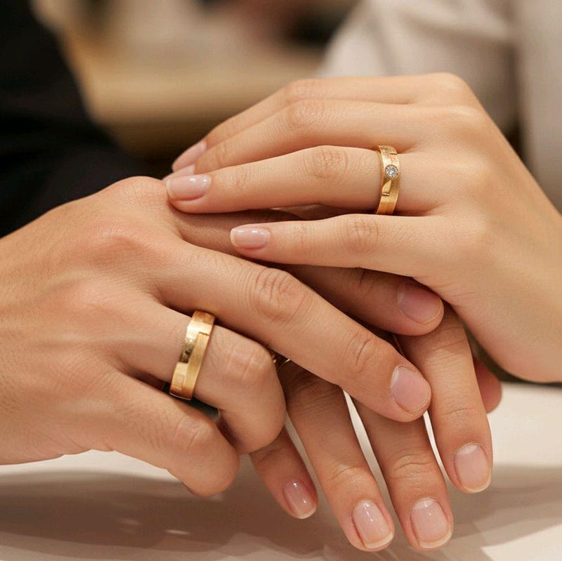 Wedding Diamond Ring 18K / Cincin Kawin Berlian 18K /Diamond Jewelry 49CBGT3800WPLS - 50CBGT3686WPLS