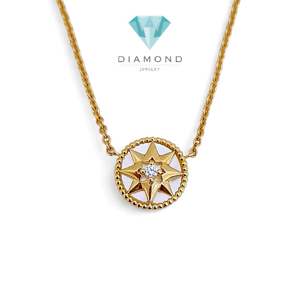 Star Diamond Necklace 18K / Kalung Berlian Bintang 18K / Diamond Jewelry 131KBD56100AB -HT