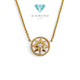 Star Diamond Necklace 18K / Kalung Berlian Bintang 18K / Diamond Jewelry 131KBD56100AB -HT